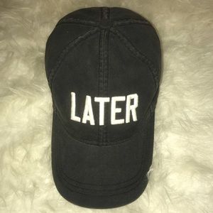 American Eagle black baseball cap